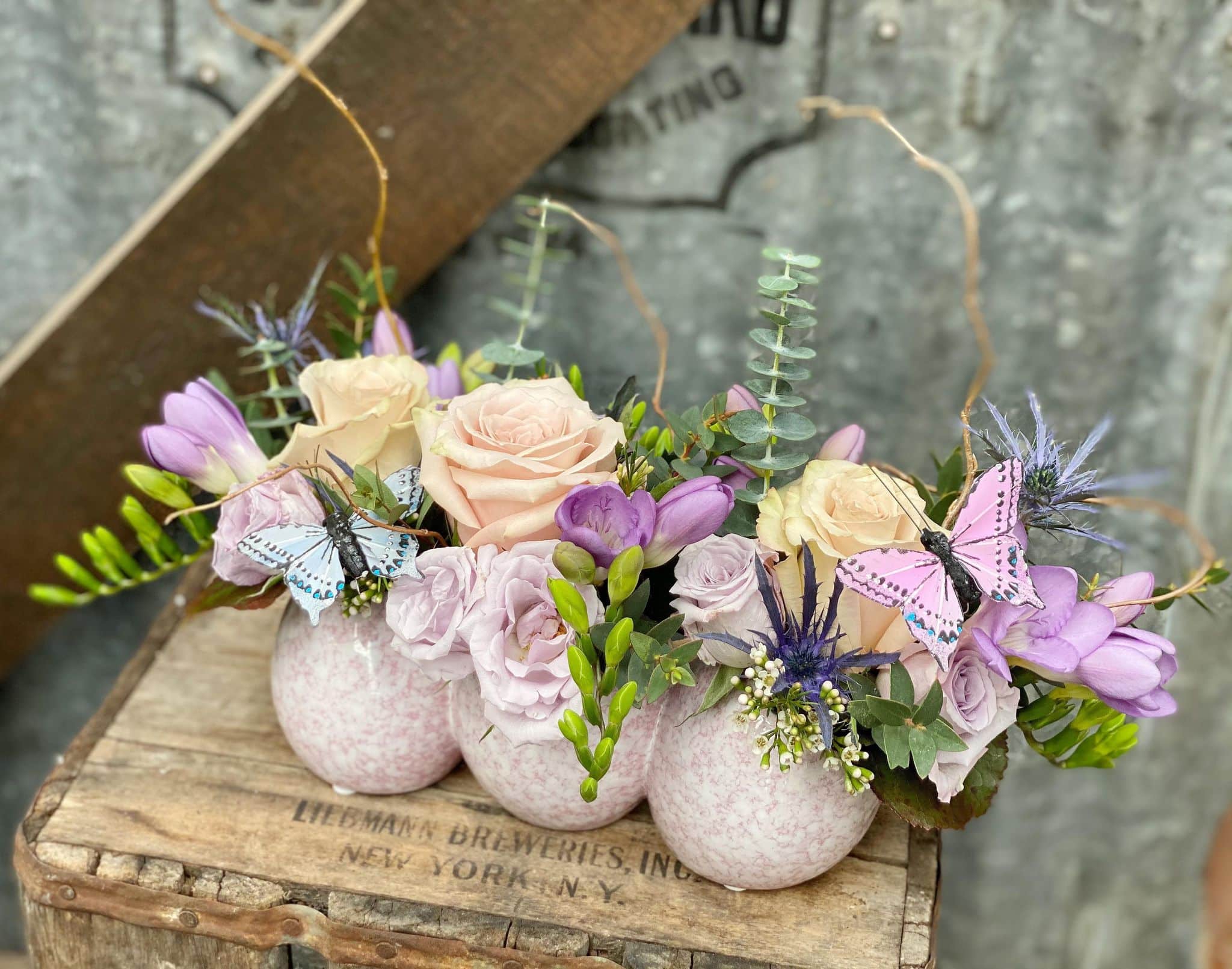 Lavender Mist The Watering Can Flower Market